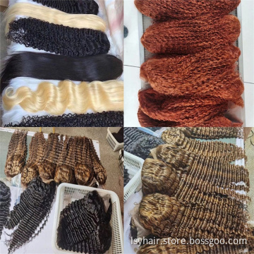 Lsybeauty Wholesale Prices Custom Logo 100 Virgin Human Hair Frontal Wigs Water Wave Wigs For Black Women